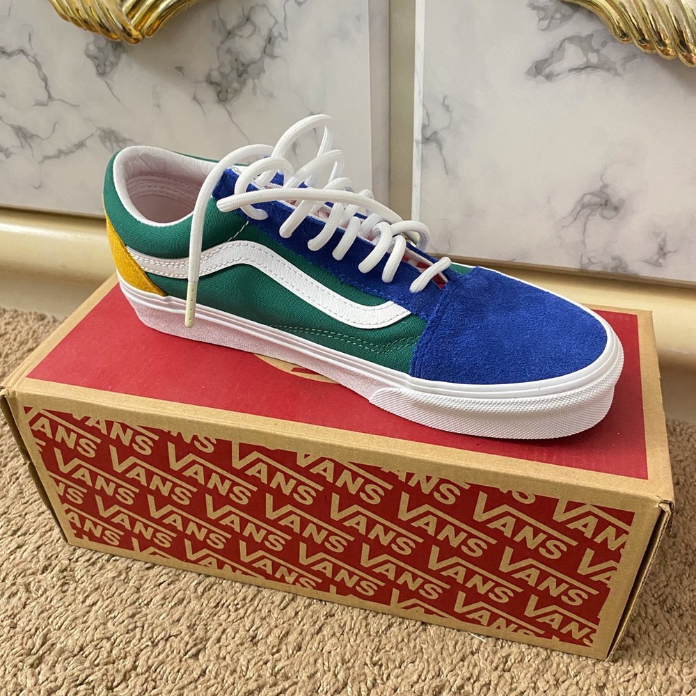 Color block vans